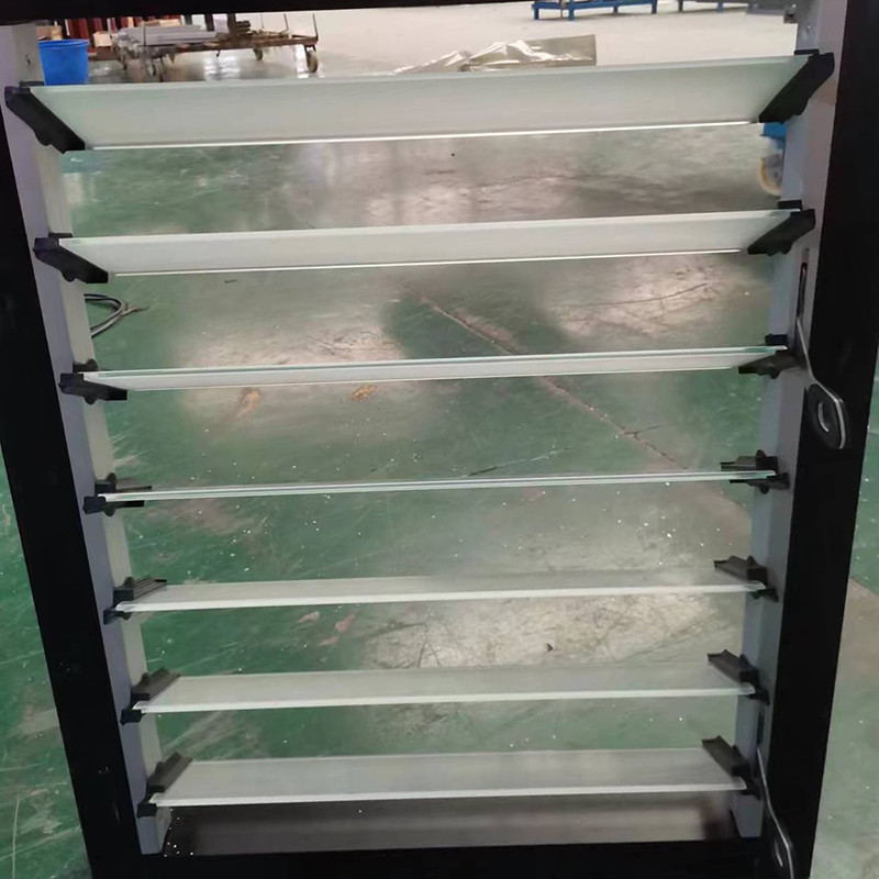 Adjustable Frosted Glass Louver Window For Bathroom With Ventilation Privacy Function