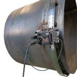 1800/2800*700/1000*500 Steel Plate Seam Welder at 220V for Welding Carriage and