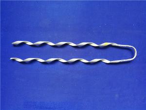 China Galvanized Steel Preformed Dead End 7/16 11.11mm Customized wholesale