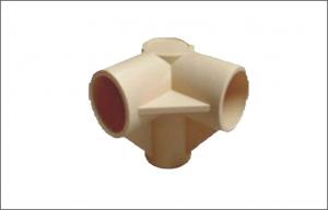 China Dia 28mm ABS Plastic Pipe Joints Plastic Tubing Fittings For Lean Pipe System wholesale