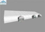 30x60M Aluminium Alloy High Strength White Roof UV Resistant Tents , Outside Air