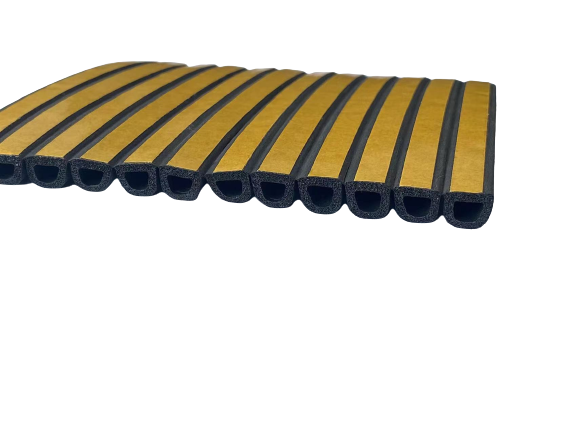 EPDM FOAM Self-adhesive Rubber Sealing Strip for Dustproof Insectproof Soundproof