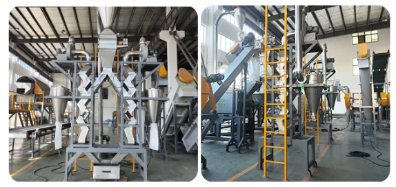 High-Efficiency HDPE Rigid Container Flakes Washing Line for Post-Consumer Recycling