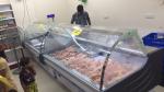 Food Warmer Deli Display Refrigerator With Glass Door For Hypermarket