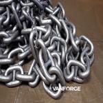 Durable CM490 CM690 Offshore Mooring Chain High Tensile Strength Hot Dip