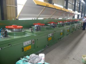 China CO2 Gas Shielded Wire Drawing Equipment , Electrical Welding Electrode Making Machine LZ10--560 wholesale