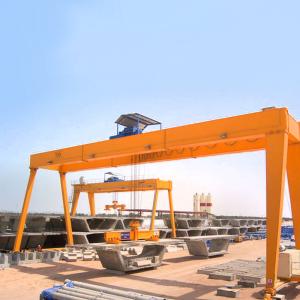 China Electric Double Girder Gantry Crane Industrial Use A Frame Lifting 50M/MIN wholesale