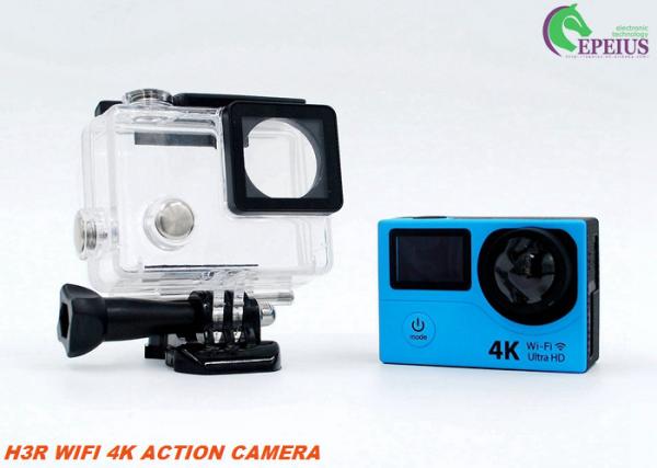 Quality Waterproof Sports Action Video Camera H3R , Dual Screen 4k Ultra Hd Action Camera  for sale
