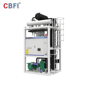China 30 Tons Day Transparent Ammonia Solid Tube Ice Making Machine For Drinks Wines Juice wholesale