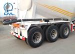 40T-60T Bulk Cement Tank Semi Trailer Powder Material Transporter