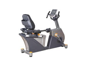China Adjustable Seated Stationary Recumbent Exercise Bike , Magnetic Indoor Cycling Bike wholesale