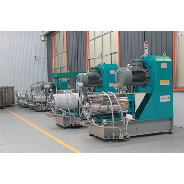 Explosion Proof Horizontal Sand Mill Safety 100L High Flow For Hazardous Environments