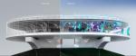 RGB Full Color P20 P31.25 Transparent LED Film Self Adhesive