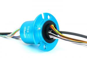 China 2000Rpm Fiber Optic Rotary Joint Slip Ring For Rotating Equipment on sale