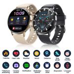 1.32Inch Round Screen Bluetooth Sports Smart Watch Digital Glucose Meter Heart