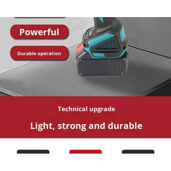 High Performance Rechargeable Brushless Electric Angle Grinder for DIY and Industrial Use