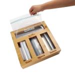 Rectangle Bamboo Ziplock Bag Fresh-Keeping Bag Aluminum Foil Plastic Wrap