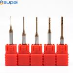 2 Flute Slot Solid 2/3 Carbide Long Neck Cutter Ball Nosed End Mill