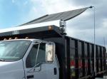 PVC 18oz 22oz Anti UV Rays Mesh Tarp For Dump Truck Delivery