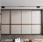 New Wardrobe With 4pcs Sliding Door For Bedroom Wardrobe Closets