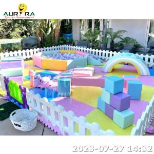 China Merry Go Round Soft Play Rental Equipment Foam Soft Play Ground For Kids wholesale