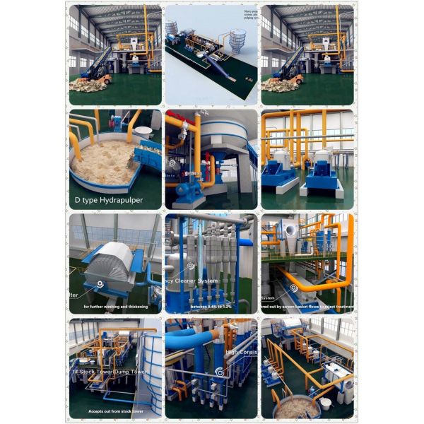 500T / D Duplex Paper Board Making Machines 600m / Min Automatic