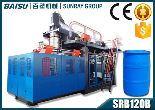 Electric Control 200 Litre Plastic Drum Making Machine Extrusion Blow Molding