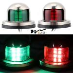 5050SMD IP68 Boat Bow Headlights Red Green LED Bow Navigation Light