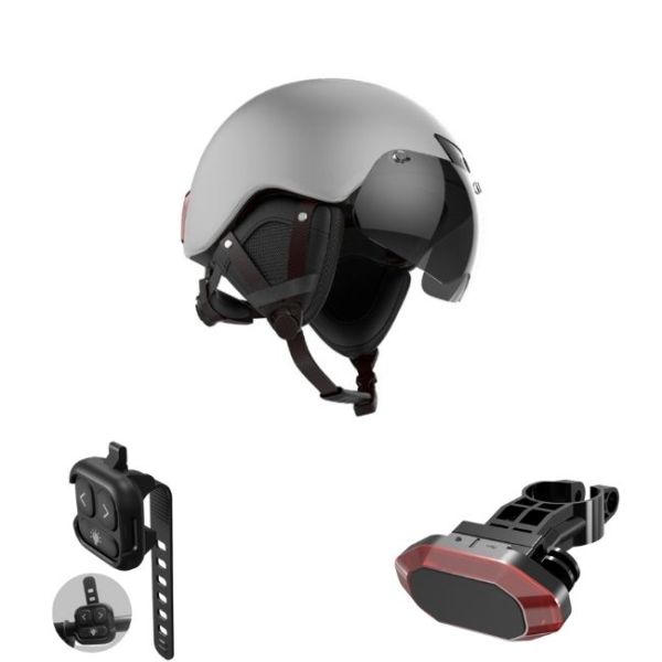 One Piece Molding Process PC EPS Bluetooth Bike Helmets Skateboard Available