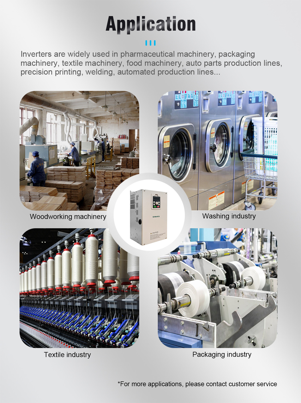High Torque 15KW/18.5KW/22KW 3 Phase AC Frequency Inverter