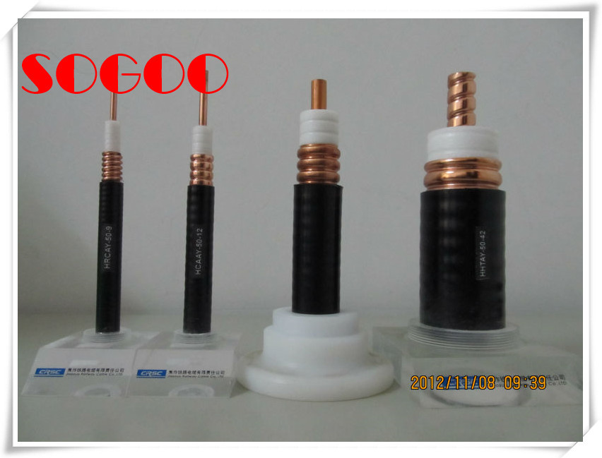 Rosenberger Compatible 1/2 Rf Feeder Telecommunication Cable With Insulating Layer