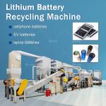 SUNY GROUP Environmental Waste Battery Recycle Plant Lithium Battery Recycling
