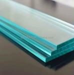 Industrial Beveled Edge Tempered Float Glass for Furniture Table in Customized