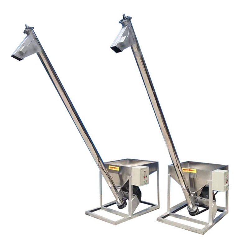 OEM Custom Durable Flexible Food Grade Feeding Machine Screw Auger Conveyor Feeder