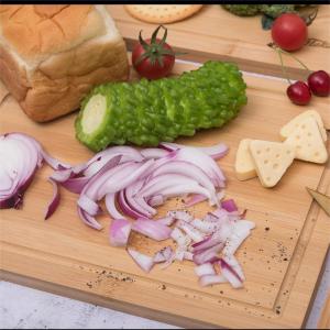 China Customizable home kitchen bamboo cutting board chopping board with sink wholesale