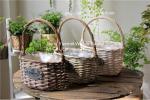 wicker basket manufacturer wicker garden basket willow plant baskets stock fast