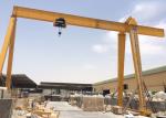 10 ton European Design Single Beam Box Girder Gantry Crane With Hook
