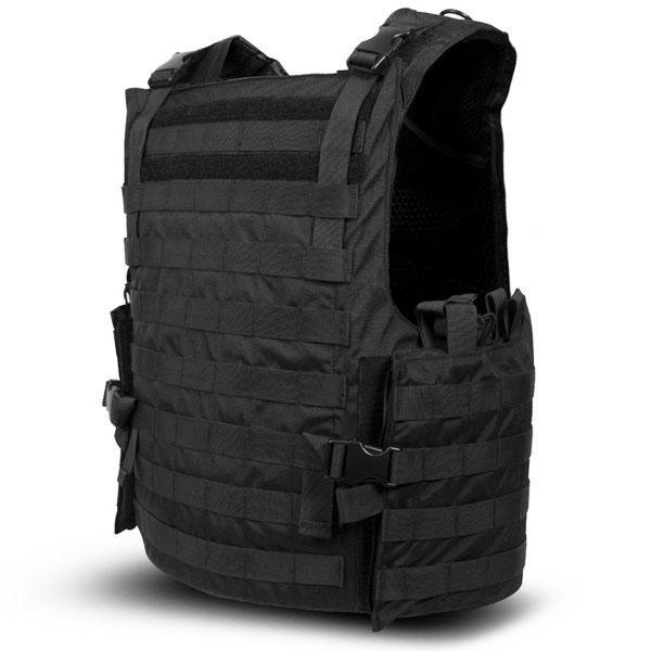 6.5kg Side Opening Military Grade Bulletproof Vest With Foam - Padded Shoulder