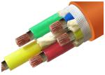 PO / FR-PVC Jacket FRLS Fire Resistant Cable 0.6KV 1KV For Power Distribution