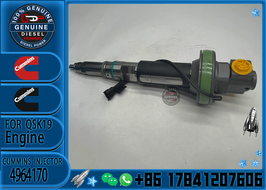 4964170 Diesel QSK19 Engine Common Rail Fuel Injector 4955524 2867149 4955527 2882079 4964173