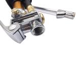 50mm 100 Psi Tyre Pressure Gauge Air Chuck Heavy Duty Tire Inflator Gauge