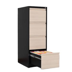 China Modern 4 Drawers Office Filing Cabinets 0.4mm To 1.2mm wholesale