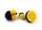House Cleaning Power Scrubber Brush Set Eco - Friendly White Corrugated Inner