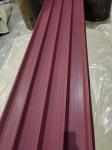 Matt Textured Steel Sheet RAL3011 HDP 30-years Corrugated Roof Chromadek IBR