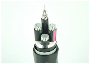 China Low Voltage Aluminum Armoured Electrical Cable 3+1 Core Al/PVC/PVC Power Cable with Steel Tape Armour on sale