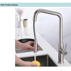 China SUS304 Stainless Steel Touch Control Kitchen Faucet With Sensor wholesale