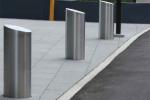 304 / 316 Stainless Steel Bollards Good Corrosion Resistance Not Rust / Deform