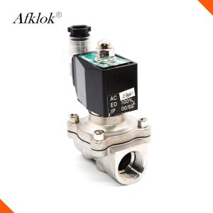 China BSP Thread CE 16mm 2W-160-15 Brass Normally Closed Solenoid Valve 24V AC wholesale