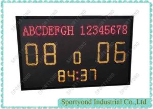 China LED Football/ Soccer scoreboard with team name and time display wholesale