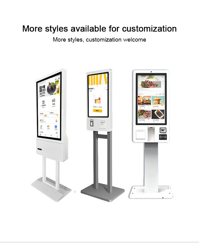 All-in-One Self-Order Kiosk for Retail Dining and Entertainment Venues